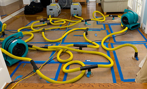 Professional Flood Damage Restoration technician working in Gastonia, NC